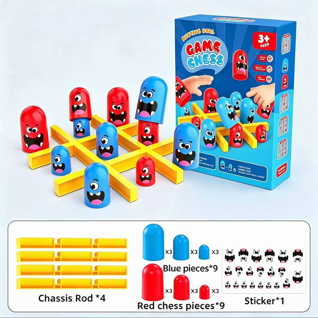 Jeu de société Tic-Tac-Toe ave - Board Game Live avis et prix